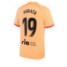 Atletico Madrid Alvaro Morata #19 Tredje Tröja 2022-23 Korta ärmar